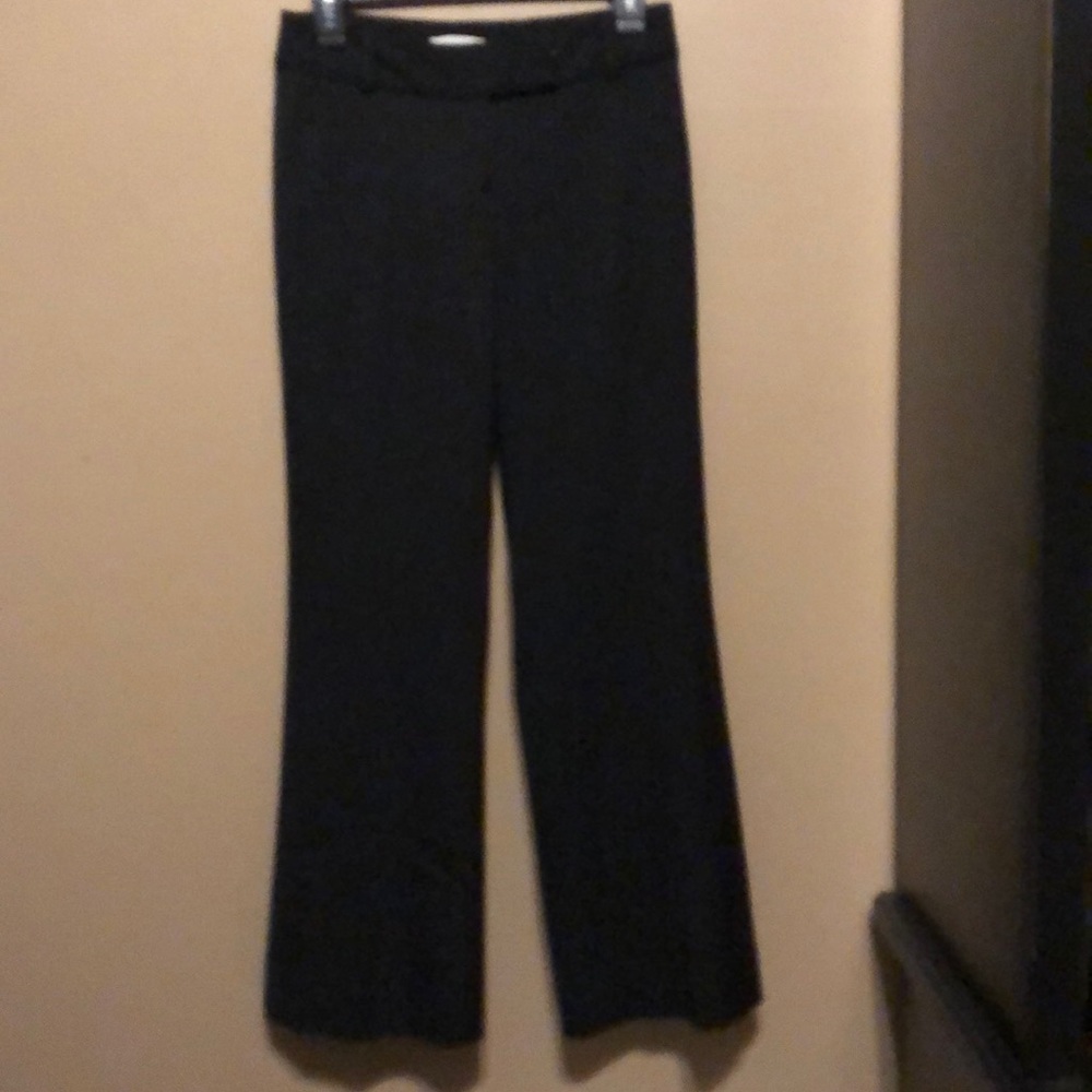 White House Black Market black pinstripe pants